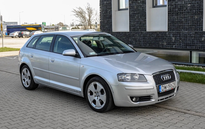 Audi A3 cena 15900 przebieg: 272000, rok produkcji 2007 z Krzywiń małe 67